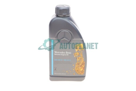 Масло моторное 5W-40 MB 229.5 (1 Liter) MERCEDES-BENZ 000989630811AAEW