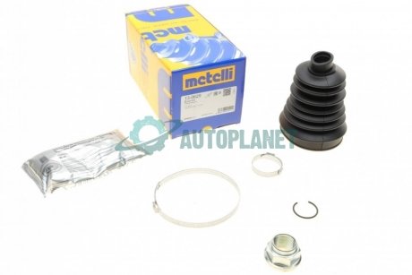 Пильник ШРКШ (зовнішній) Fiat Sedici 06-14/Suzuki SX4 09- (22х82x126)(к-кт) Metelli 13-0629 (фото 1)