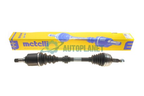 Піввісь (передня) Dacia Duster/Renault Megane III 08- (L) (25x26x706) Metelli 17-1336
