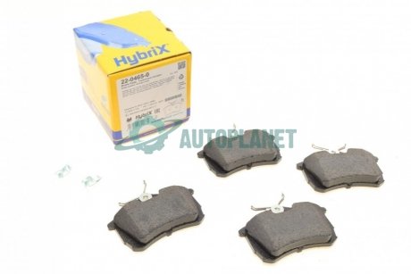 Комплект гальмівних колодок (дискових) (задніх) Honda Accord VI/VII 98-08 Metelli 22-0465-0 (фото 1)