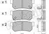 Тормозные колодки (задние) Ssangyong Rexton 02-/Actyon 05-/Korando 97-06 Metelli 22-0519-0 (фото 1)