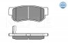 Колодки гальмівні (задні) Hyundai Tucson 2.0 CRDi 04-10 MEYLE 025 235 4314/W (фото 2)