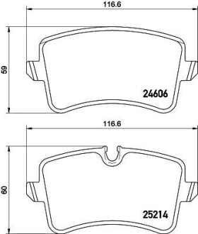 Гальмівні колодки задн. AUDI A8 11- MINTEX MDB3190