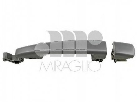 Ручка дверей (передніх R/задньої/ззовні) Citroen Jumpy/Berlingo/Peugeot Expert 08- MIRAGLIO 80.801.02 (фото 1)