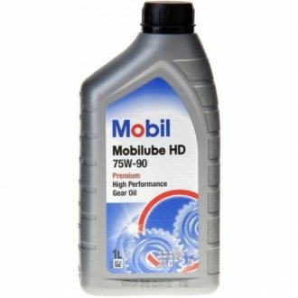 Трансмиссионное масло Mobilube HD 75W-90, 1л MOBIL 146424 (фото 1)