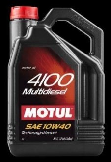 Олія двигуна 4100 Multidiesel 10W-40 5L MOTUL 100261 (фото 1)
