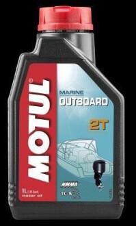 Олива моторна Outboard 2T, 1л. MOTUL 102788