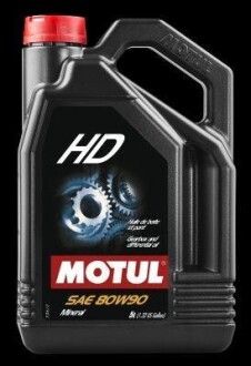 Олива транс 80W90 1L HD Mineral =317501/100102 API GL-4,API GL-5,MIL-L 2105D MOTUL 105781