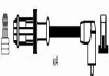 Проводи запалювання (к-кт) Citroen Berlingo/Peugeot 205/306 1.4/1.6 96-11 (RC-CT615) NGK 7285 (фото 2)