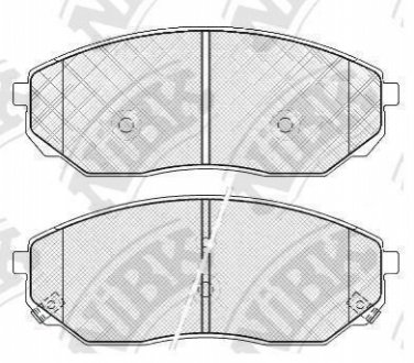 Колодки гальм. NiBK PN0441