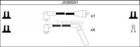 Комплект проводов зажигания NIPPARTS J5385001