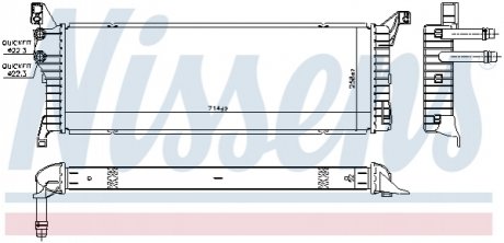 Интеркуллер NISSENS 606087