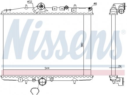 Радіатор NISSENS 61294A (фото 1)