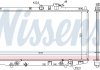 Радіатор охолодження HONDA ACCORD VI (98-) 1.6-2.3i (вир-во) NISSENS 68117 (фото 1)