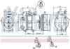 Компрессор кондиционера First Fit NISSENS 89296 (фото 1)