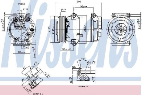 Компресор кондиціонера First Fit NISSENS 89323