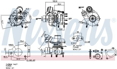 Турбокомпресор First Fit NISSENS 93139