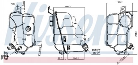 Бачок компенсаційний First Fit NISSENS 996257