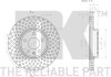 Диск гальмівний перед. AUDI A4 ALLROAD B8, B9, A4 B8, A4 B9, A5, Q5 1.4-3.2 06.07- NK 2047132 (фото 3)
