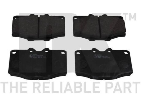 Тормозные дисковые колодки, комплект NK 224509