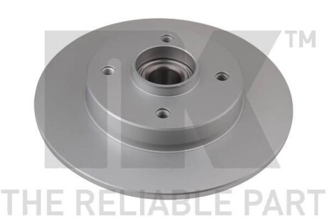 Диск тормозной невентилированный NK 311952