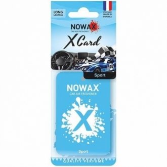Ароматизатор "X CARD" - Sport NOWAX NX07532 (фото 1)