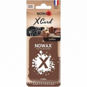 Ароматизатор "X CARD" - Coffee NOWAX NX07541