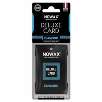 Ароматизатор целюлозний серія Delux Card 6 г. - Diamond NOWAX NX07729