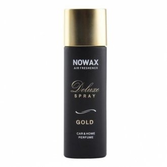 Ароматизатор серія Deluxe Spray - Gold, 50 ml NOWAX NX07748