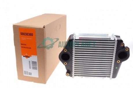Радиатор интеркулера Mazda 6 2.2 MZR-CD 09- NRF 30360 (фото 1)