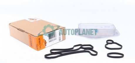 Радиатор масляный Opel Astra/Vectra 1.6/1.8 LPG 05- (теплообменник) NRF 31314