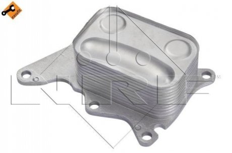Радіатор масляний Citroen C4/C5/Peugeot 207/308/508/5008 1.6 08- (теплообмінник) NRF 31763