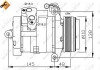 Компресор кондиціонера Land Rover Range Rover III 4.4/3.0D 02- (5PK) NRF 32432 (фото 1)