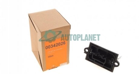 Резистор вентилятора пічки Nissan Micra 03-10/Note 06-12 NRF 342026