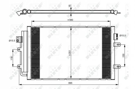 Конденсатор NRF 350083