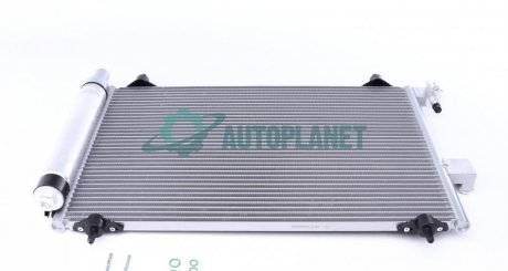 Радиатор кондиционера (с осушителем) Citroen C5 II/III/C6/Peugeot 407 1.6-3.0D 02- NRF 35649 (фото 1)