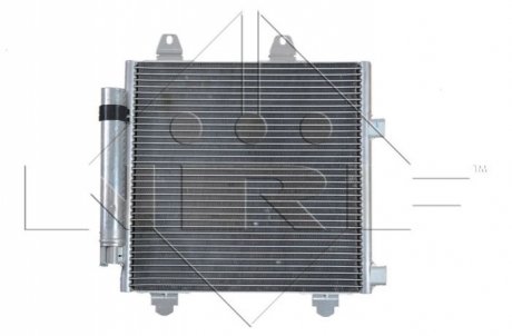 Радиатор кондиционера (с осушителем) Citroen C1/Peugeot 107/Toyota Aygo 1.0/1.4HDi 05-14 NRF 35778 (фото 1)