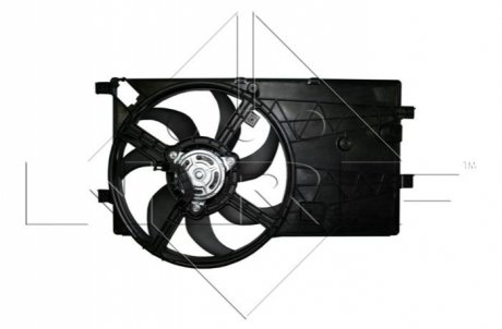 Вентилятор радіатора (електричний) Citroen Nemo/Peugeot Bipper 1.3/1.4 HDi 08- NRF 47352
