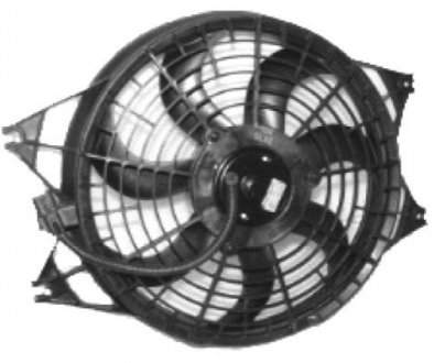 Вентилятор радиатора Kia Sorento 2.5CRDi 02- (с диффузором) NRF 47612