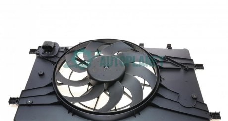 Вентилятор радиатора Opel Astra J/Zafira C 1.6-2.0D 11- (с диффузором) NRF 47757 (фото 1)