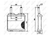 Радиатор печки NRF 52113 (фото 2)