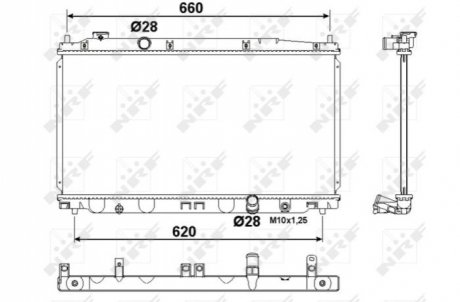 Радиатор NRF 53194