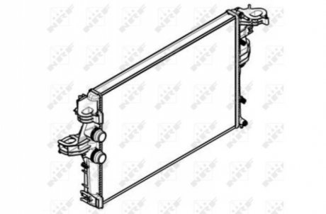 Радіатор охолодження Iveco Daily 2.2/3.0 11- NRF 58430 (фото 1)