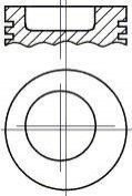 Поршень NURAL 87-174307-00
