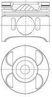 Поршня OM651 NURAL 87-433405-00