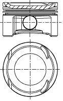 Поршень (83 мм) Mercedes-Benz - M 274.920 NURAL 8744050000