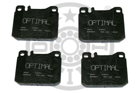 Гальмівні колодки дискові Optimal BP-02301