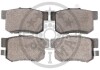 Гальмівні колодки дискові Optimal BP-09654 (фото 2)