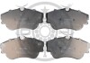Гальмівні колодки дискові Optimal BP-09929 (фото 1)