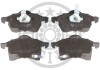Гальмівні колодки дискові Optimal BP-10288 (фото 1)